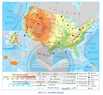 BÀI 17: VỊ TRÍ ĐỊA LÍ, ĐIỀU KIỆN TỰ NHIÊN, DÂN CƯ VÀ XÃ HỘI HOA KỲ