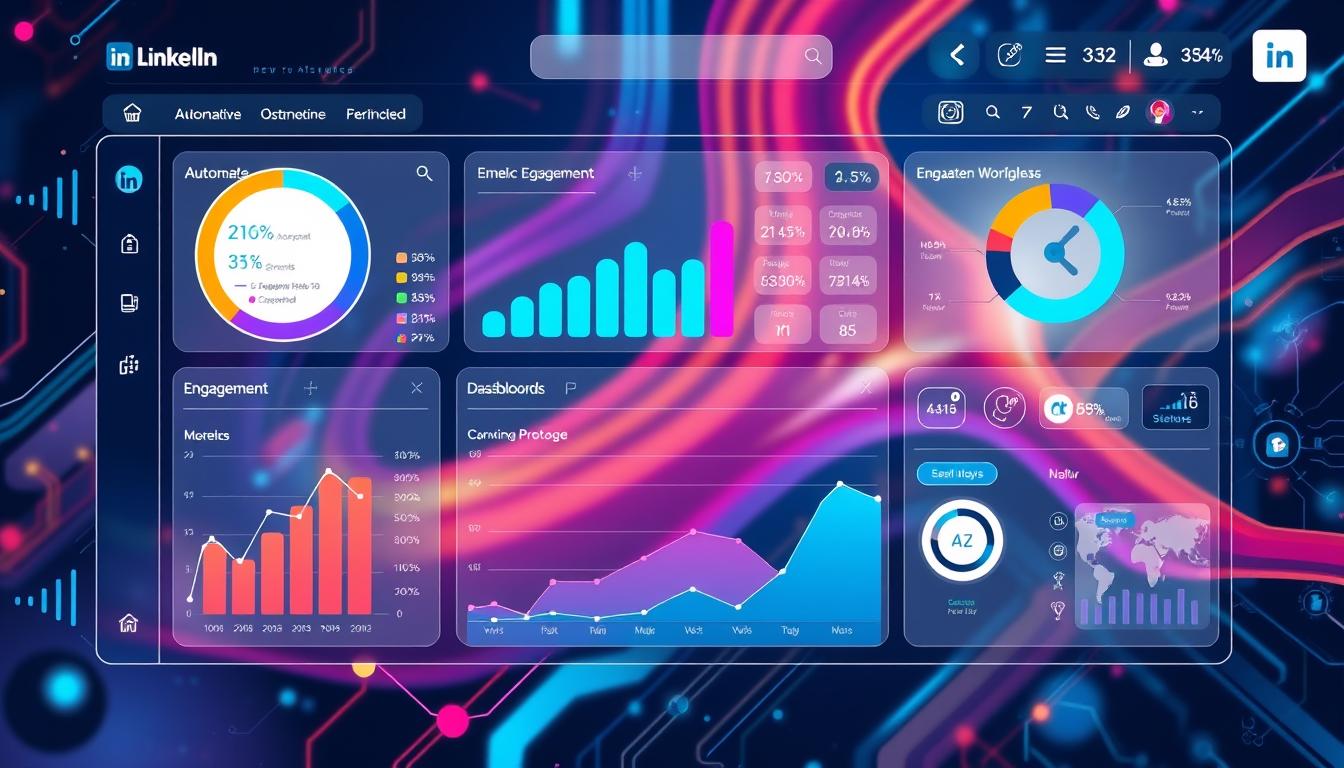 LinkedIn automation dashboard