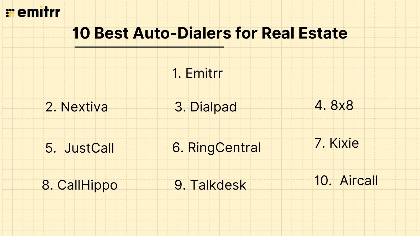 10 Best Auto-Dialers for Real Estate