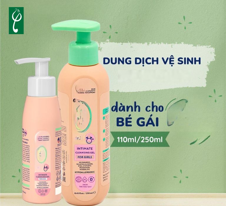 Gia công dung dịch vệ sinh cho bé gái 5 tuổi nên ưu tiên nguyên liệu lành tính