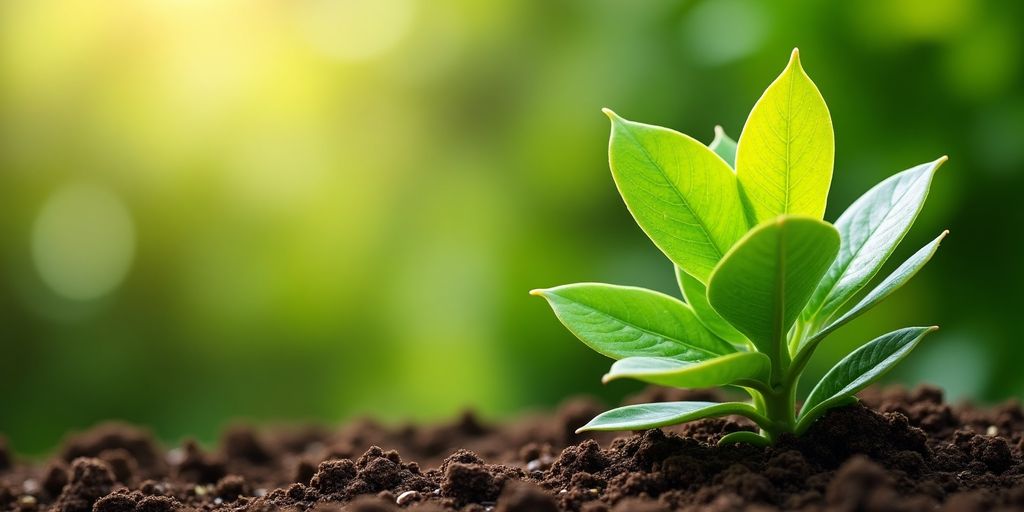 Planta Clusia em solo bem drenado com folhas verdes.