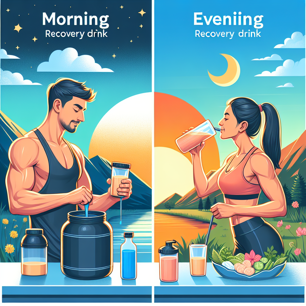 best time to take recovery drink hiddenhungr