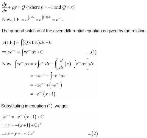 NCERT Solutions class 12 Maths Differential Equations