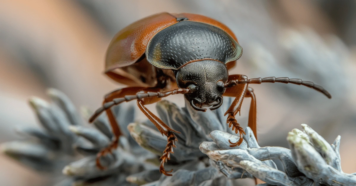 tiny black bugs look like poppy seeds​