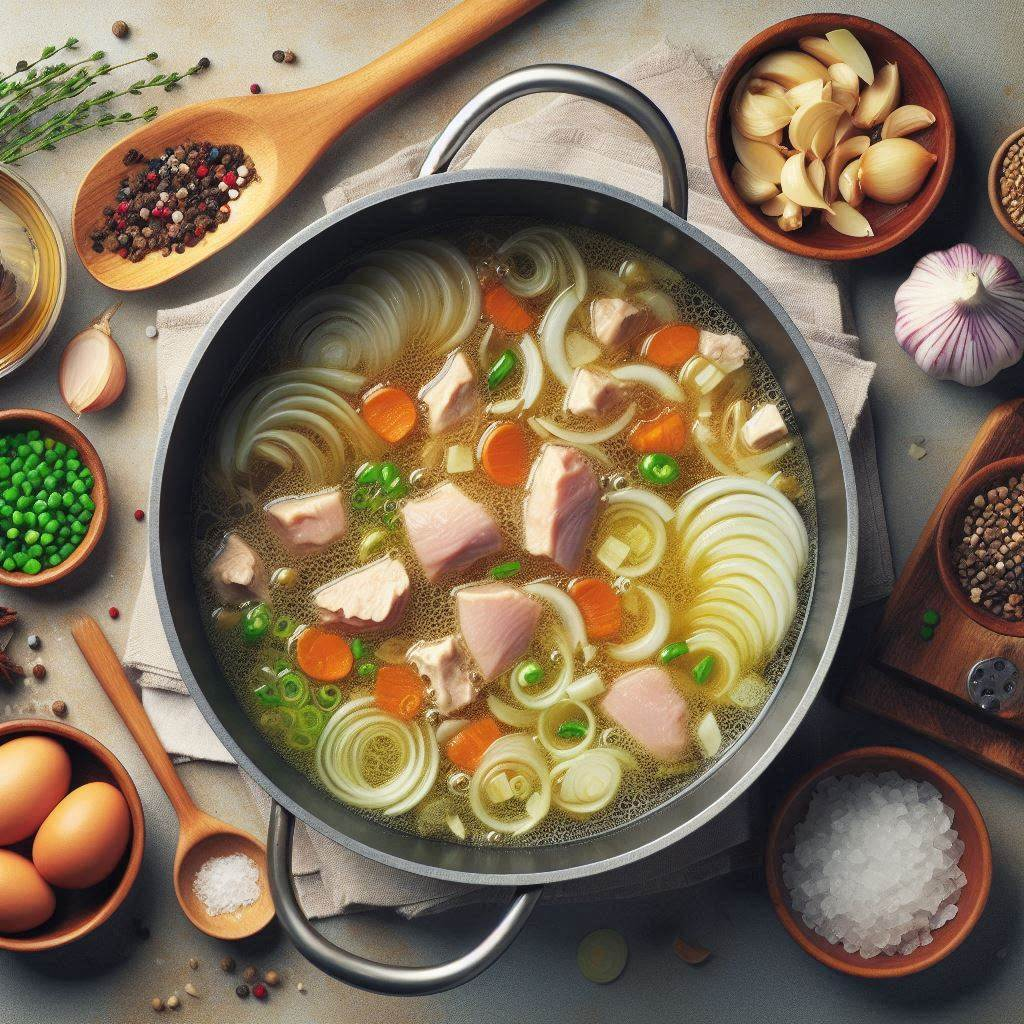 Chicken and Bok Choy Soup Recipe 