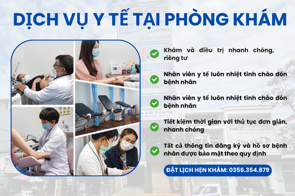 Dịch vụ y tế chuyên khoa tại phòng khám