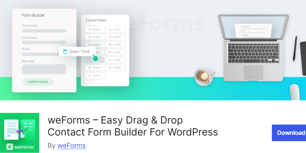 weForms Contact Form 7 Alternatives