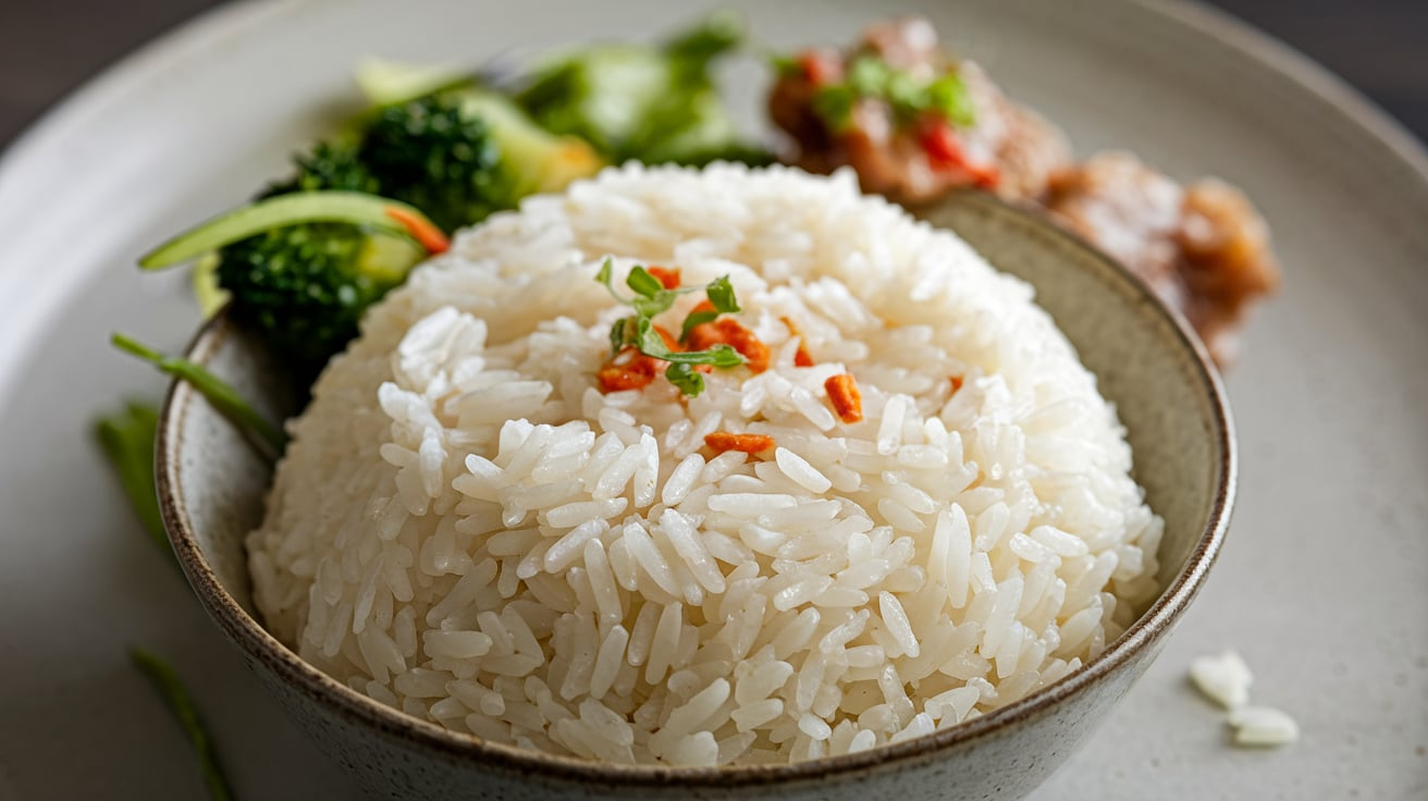 Cooked Jasmine Rice by Earthly Grains Calories