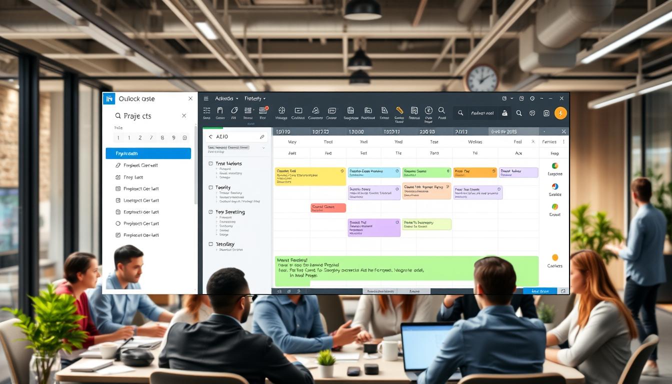 outlook calender as a project management tool