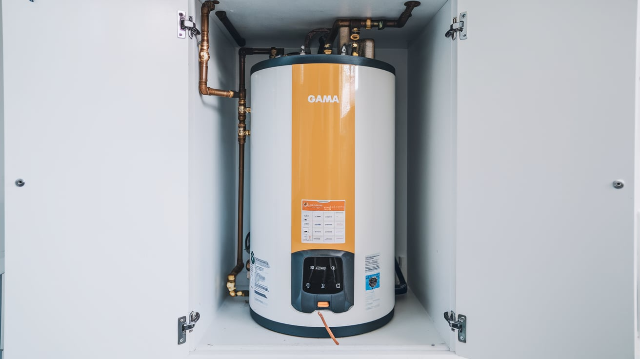 GVF90433S Gama Hot Water Heater Specs