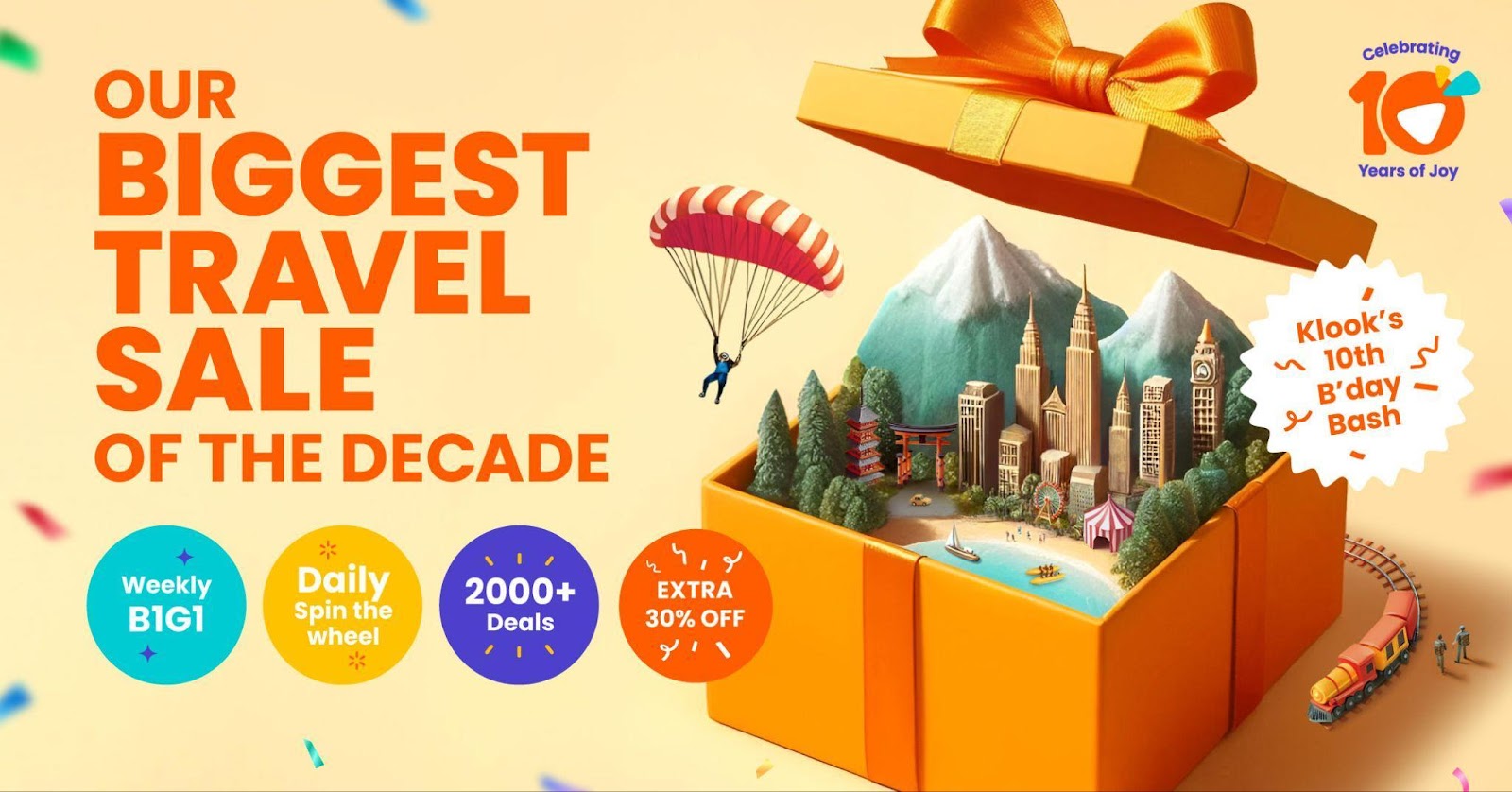 Klook Celebrates 10 Years of Unforgettable Adventures