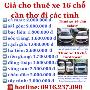 Tận Hưởng Chuyến Bay Của Bạn Với Dịch Vụ Thuê Xe 16 Chỗ Đưa Đón Sân Bay