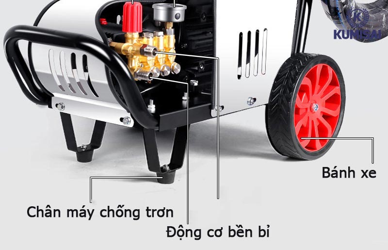 Thiết kế tối ưu, tiện dụng và an toàn của máy