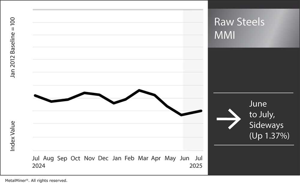 Raw Steels MMI, July 2025