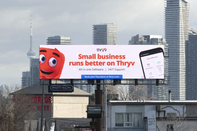 Word of mouth marketing billboard