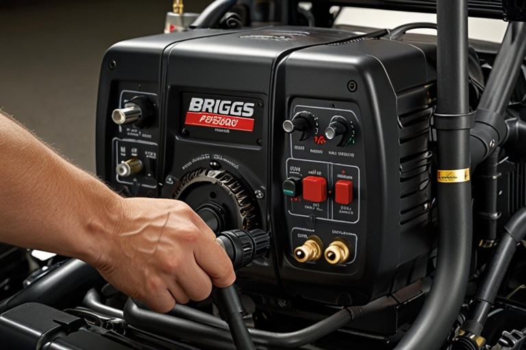 Briggs PXi2500 Ready Start Choke Adjustment