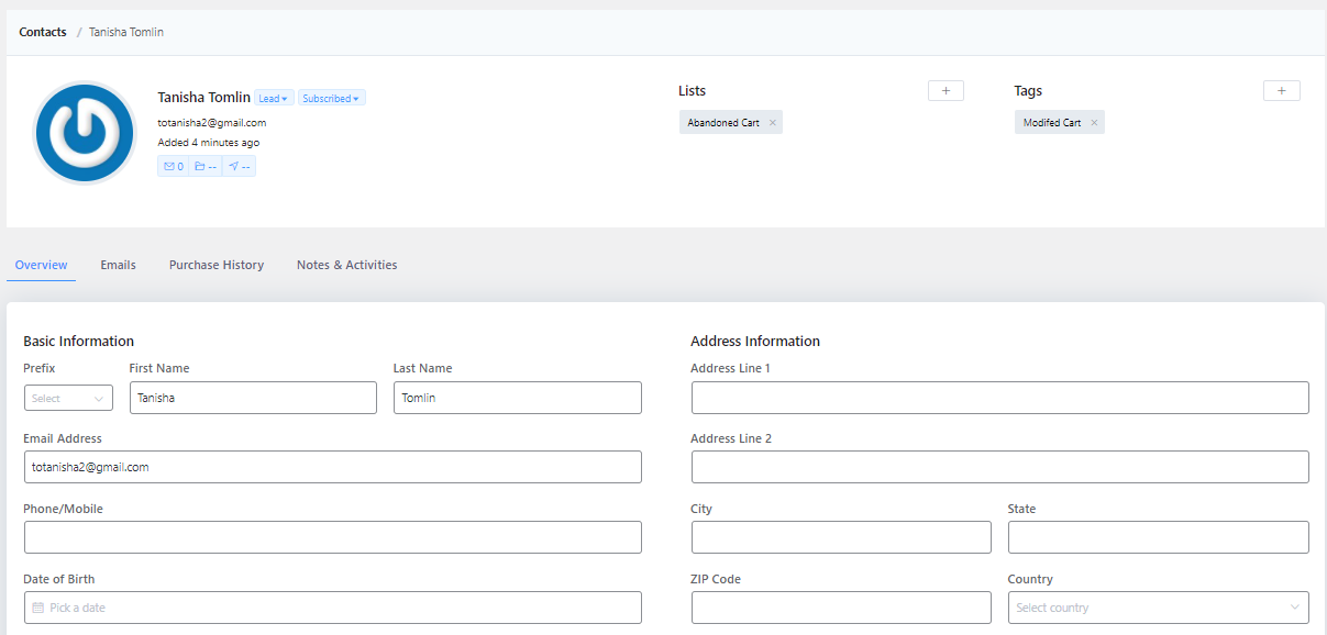 Integration with FluentCRM - Tyche Softwares Documentation