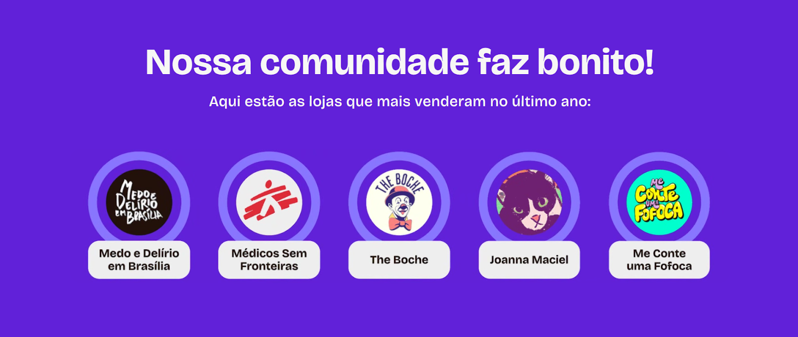 nossa comunidade faz bonito!