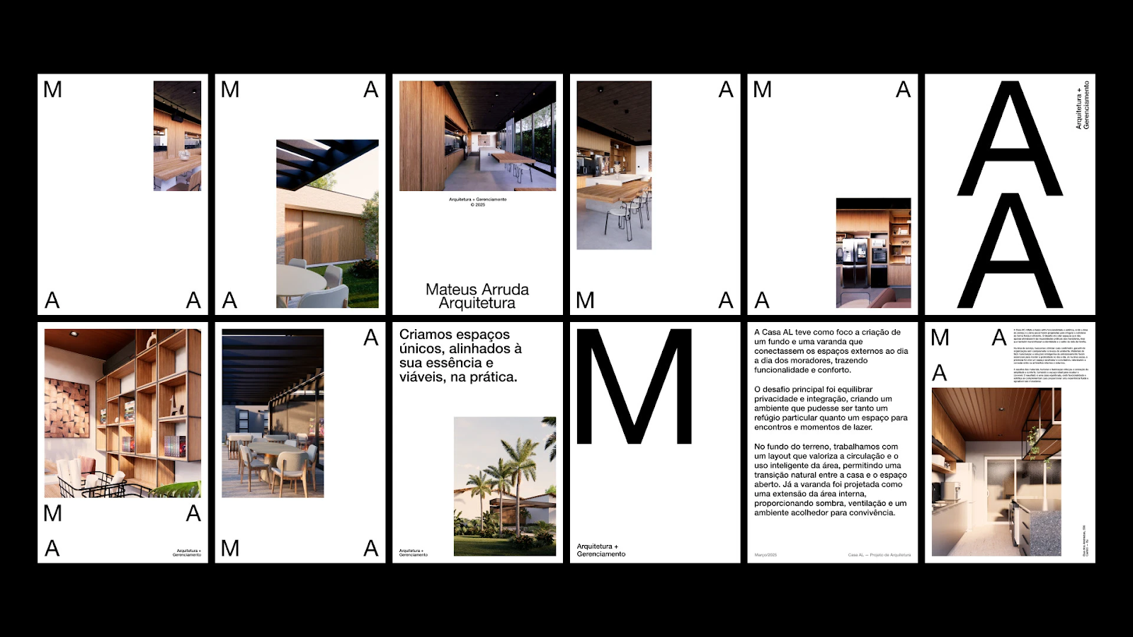 Image from the Mateus Arruda: Simple and Elegant Architectural Branding article on Abduzeedo