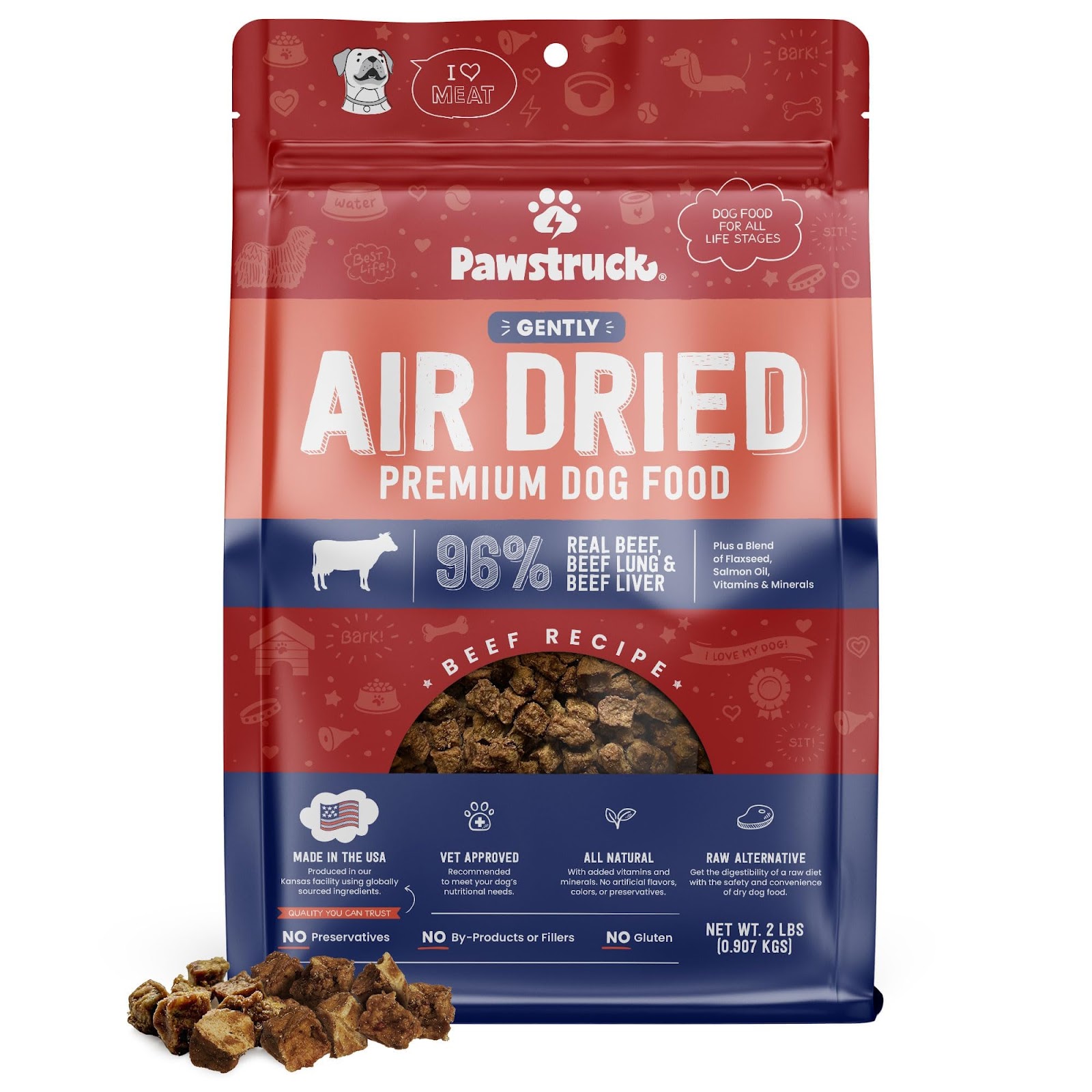 Pawstruck Air Dried Dog Food: Nutritious Feast Fido Loves!