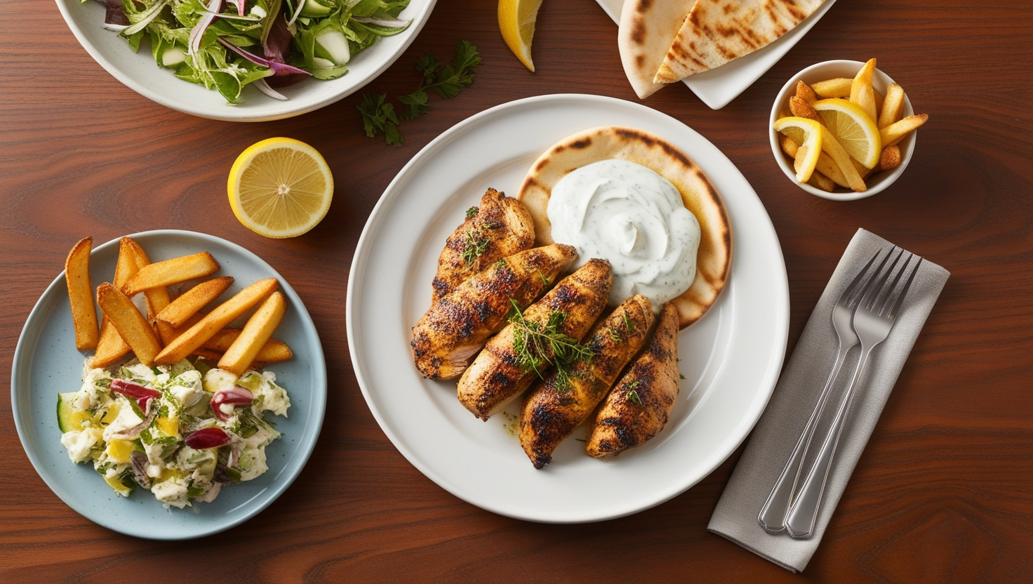 Riva Chicken Gyro Plate