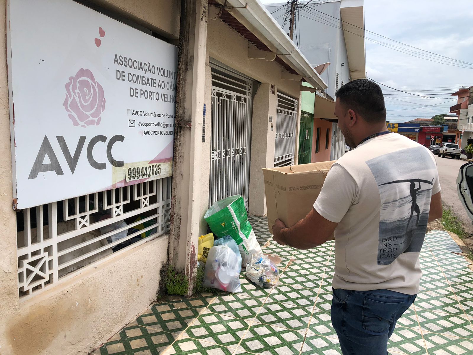 Boa parte do material é entregue à Associação Voluntária de Combate ao Câncer de Porto Velho