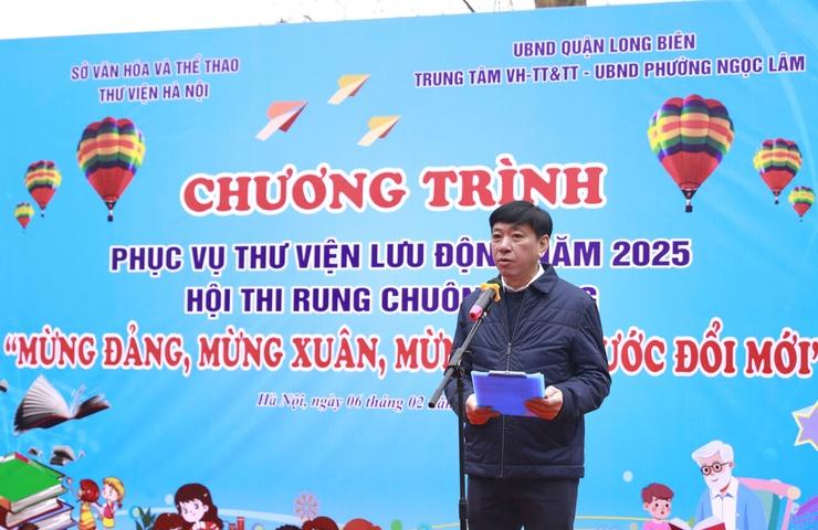 Học sinh quận Long Biên hào hứng với các hoạt động tại thư viện lưu động của ngành Văn hóa- Ảnh 3.