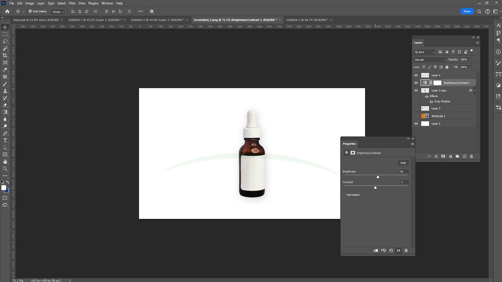 Adjusting Brightness and Contrast Product Photos in Photoshop Image 2

