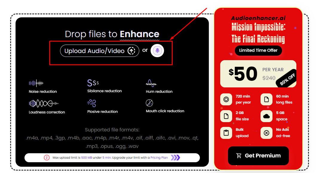 AI Audio Enhancer