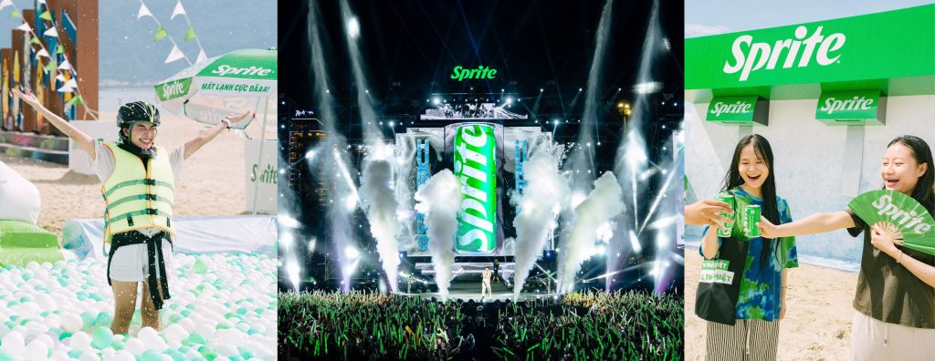 Sprite-branded beach festival in Da Nang