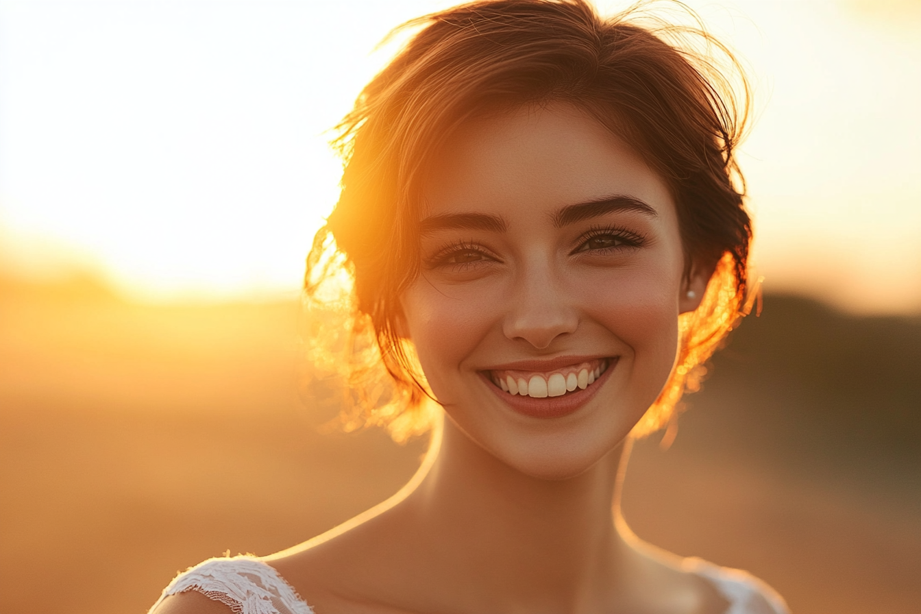 A bride with short hair | Source: Midjourney