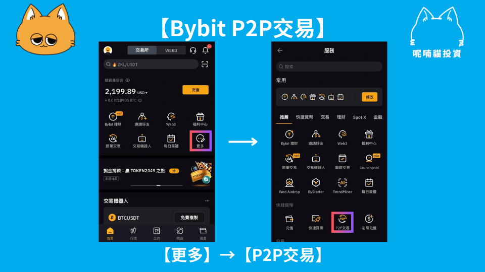 2025 最新｜Bybit 入金：充值轉帳、刷卡買幣、P2P 交易詳細教學