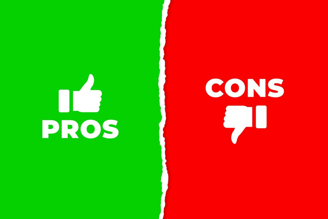 Pros and Cons graphic