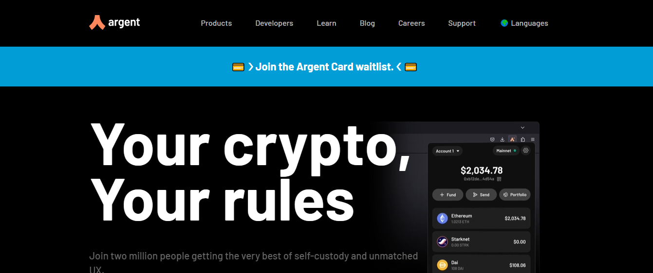 Argent Wallet