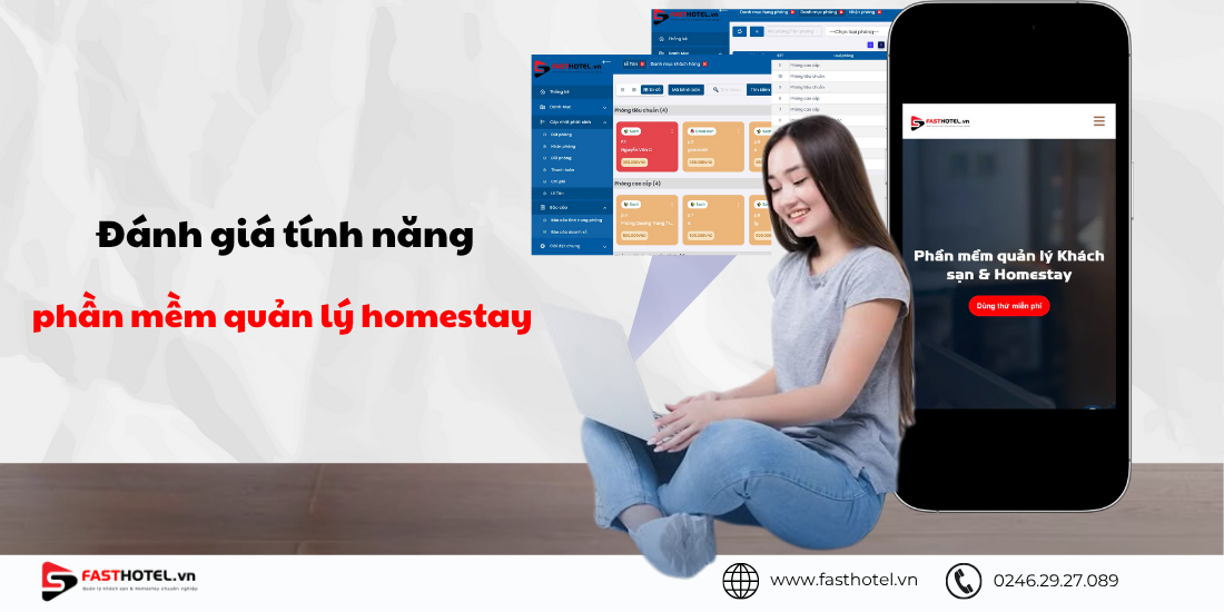 Đánh giá các tính năng của phần mềm quản lý homestay