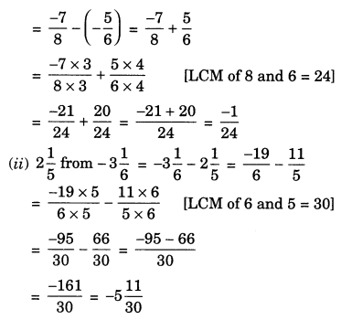 Rational Numbers Class 7 Extra Questions Maths Chapter 9 Q6.2