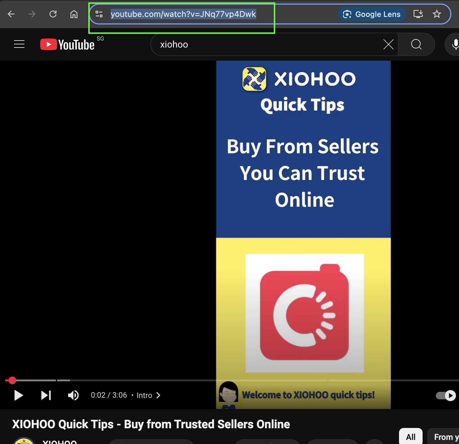 How to display a YouTube video on HuatPage Blog