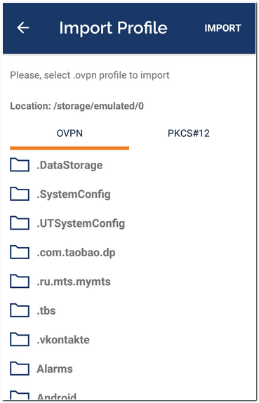 vpn setup android