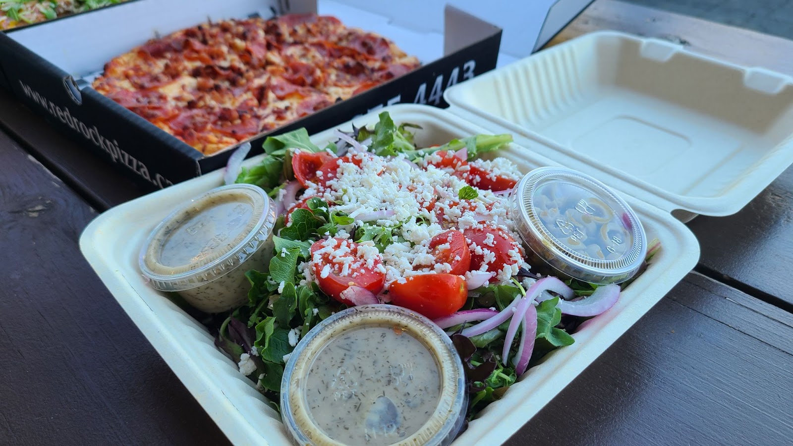 Red Rock Pizza House Salad