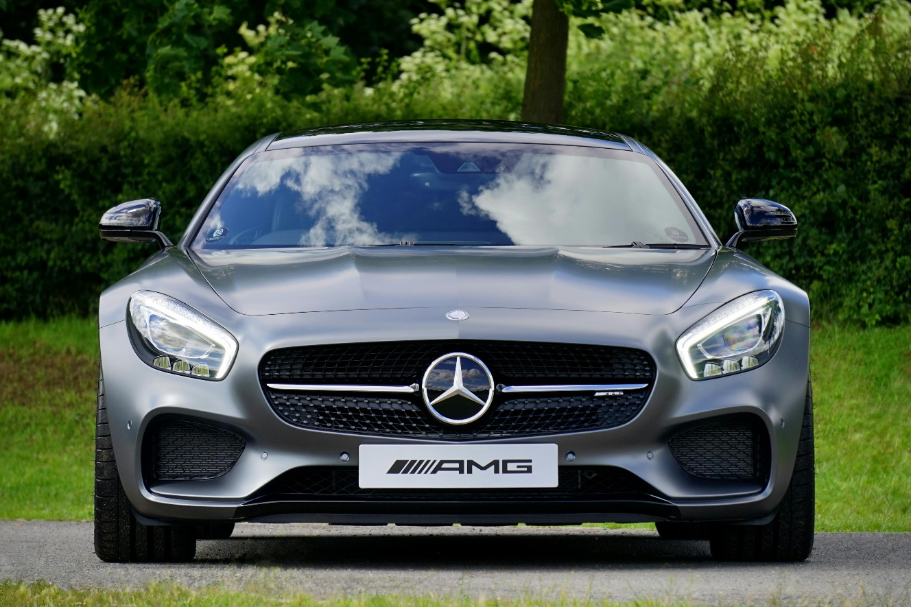 Free Gray Mercedez Benz Amg Stock Photo