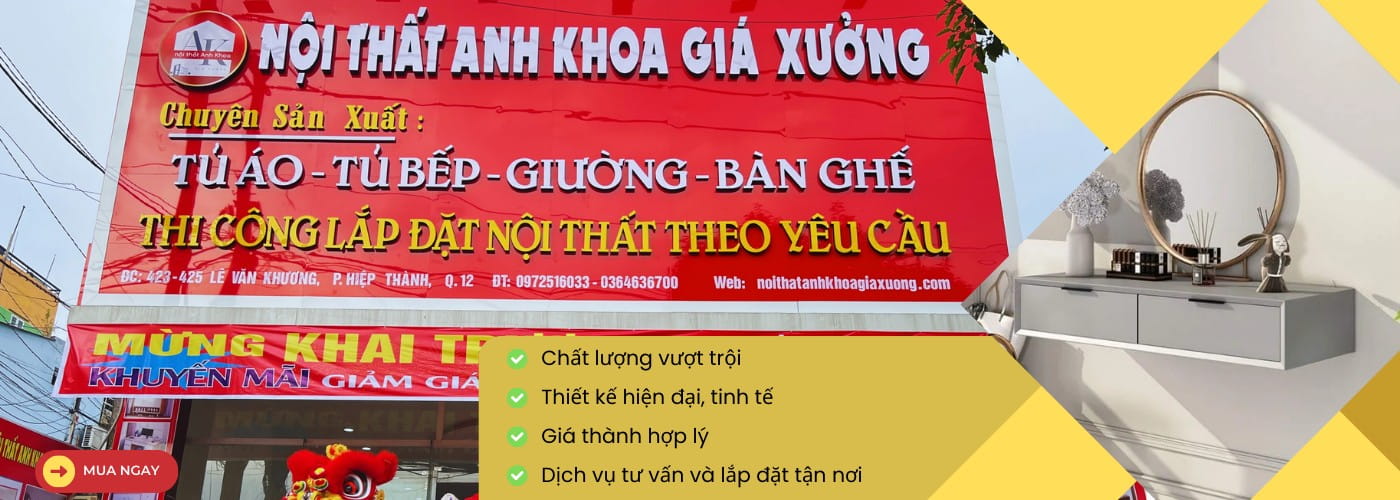 Bàn trang điểm treo tường giá rẻ tại TPHCM