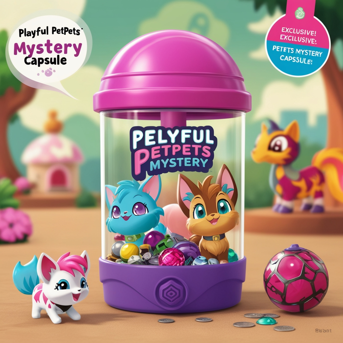 Playful Petpets Mystery Capsule