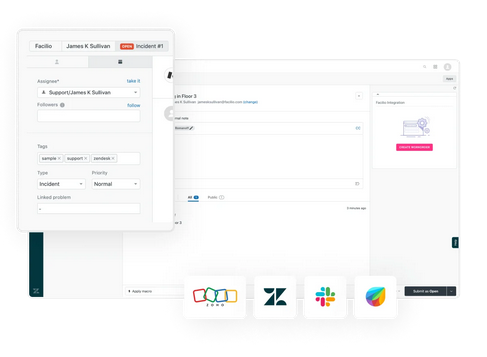 Facilio integrations with third-party software