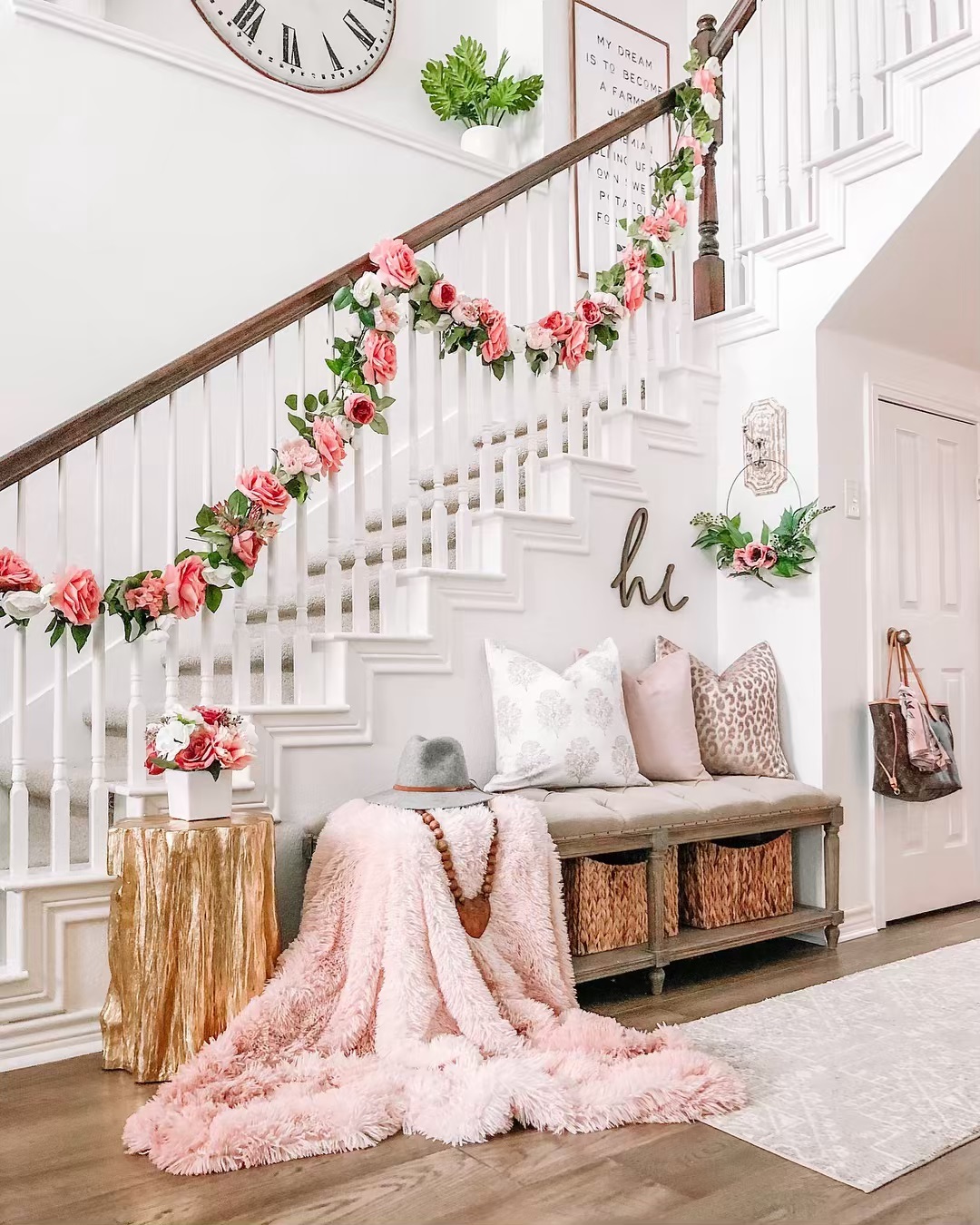 Blossoms And Blush: Spring Entryway Magic