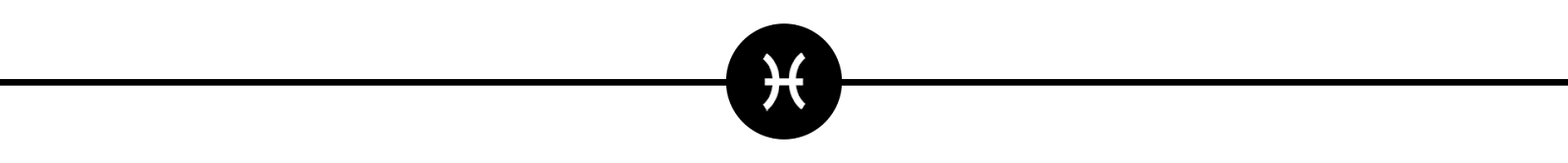 Pisces glyph weekly horoscope