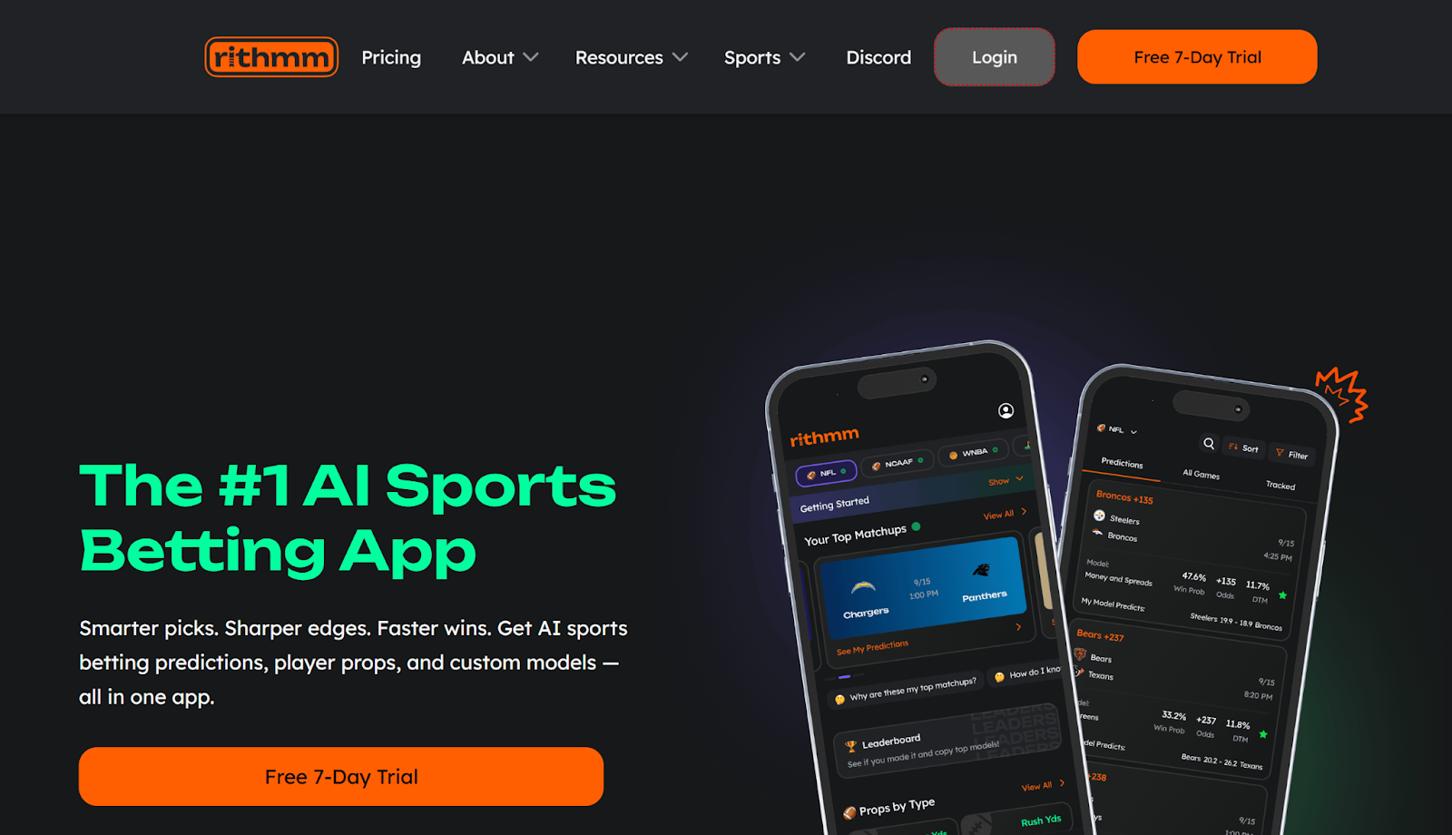 Rithmm - AI sports betting apps