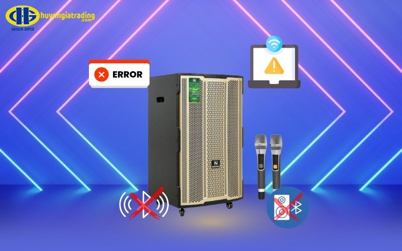 Những lỗi thường gặp khi kết nối loa kéo Bluetooth với máy tính