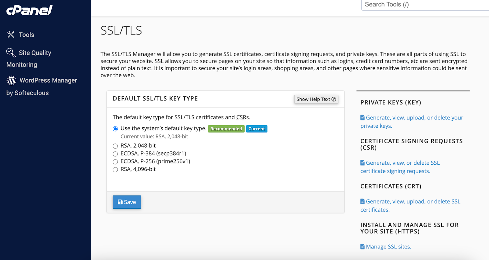 how to install an SSL certificate using cPanel