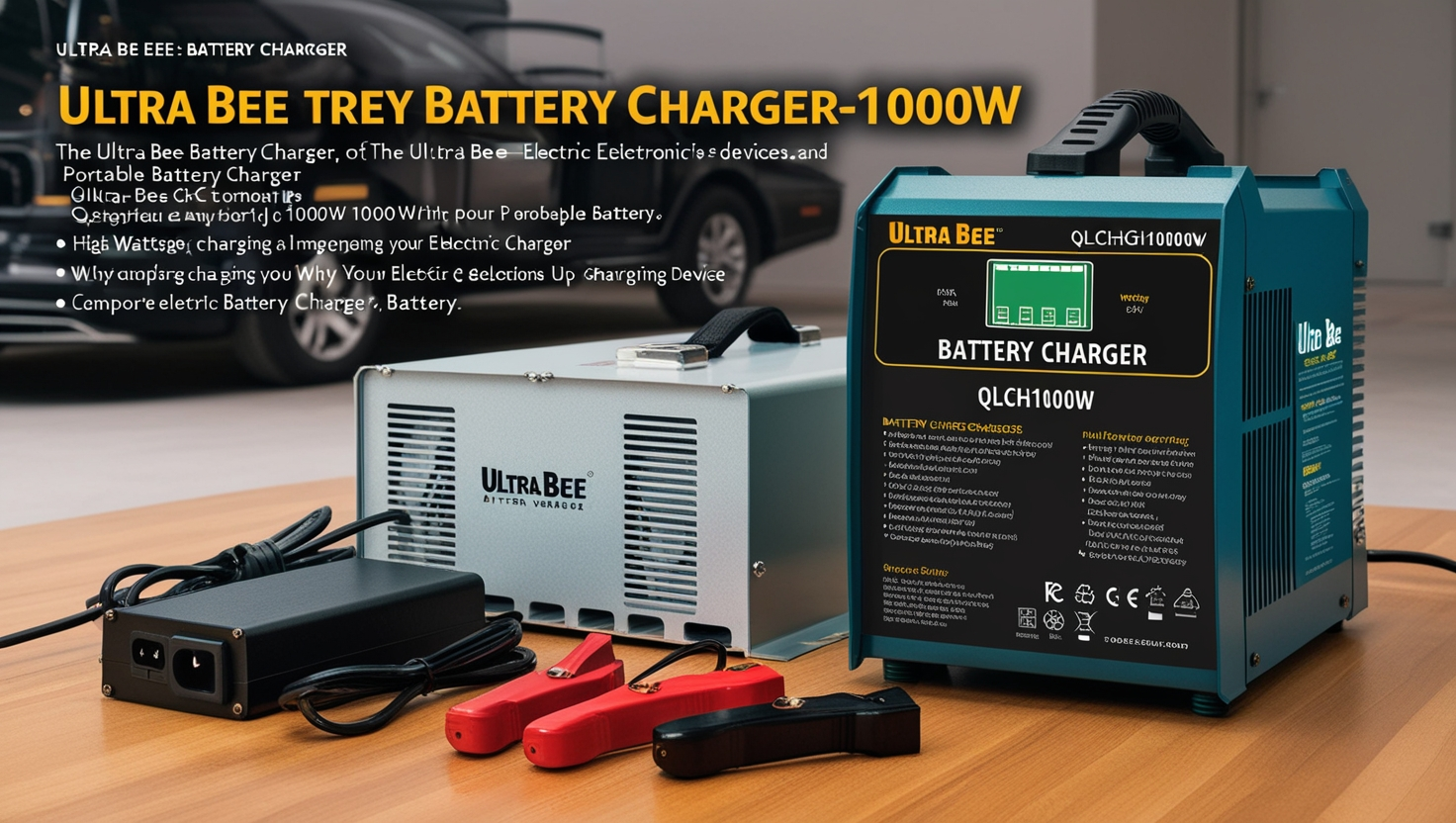 Ultra Bee Battery Charger QLCHG1000W