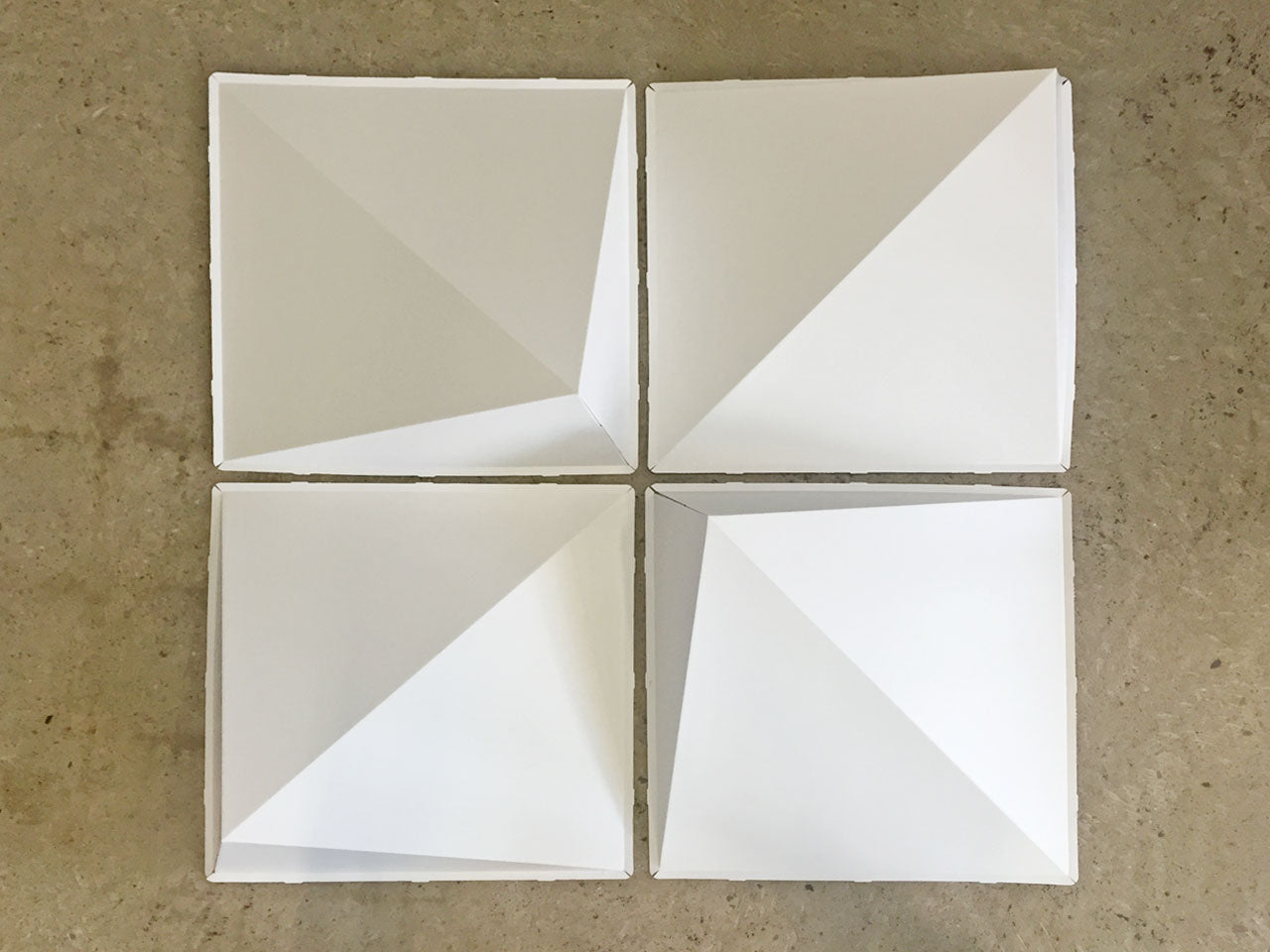 Peak FoldScapes Tiles arrangement